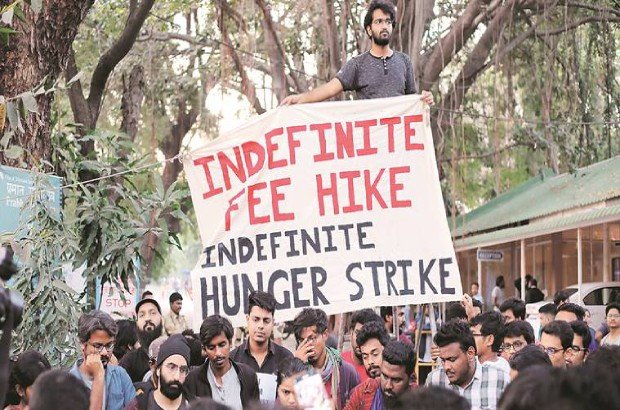 fees hike protest